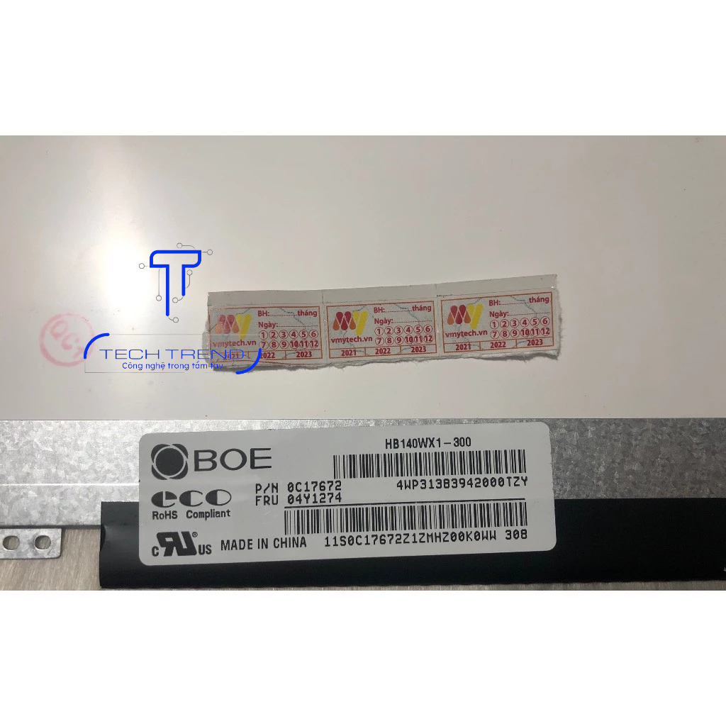 Màn hình Laptop HP Elitebook 8460p, 8460w 14 inch 40 pin mỏng viền to có tai