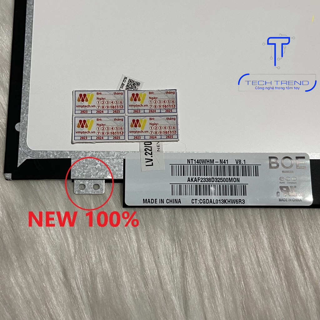 Màn hình Laptop HP Elitebook 8460p, 8460w 14 inch 40 pin mỏng viền to có tai