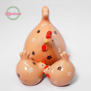 Bộ 3 mẹ con gà béo
