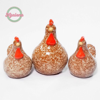 Bộ 3 mẹ con gà béo