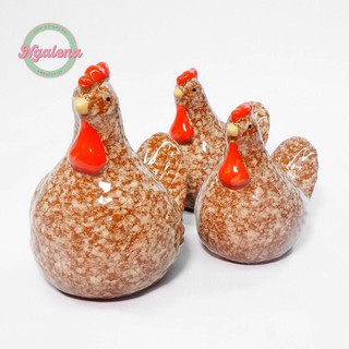 Bộ 3 mẹ con gà béo