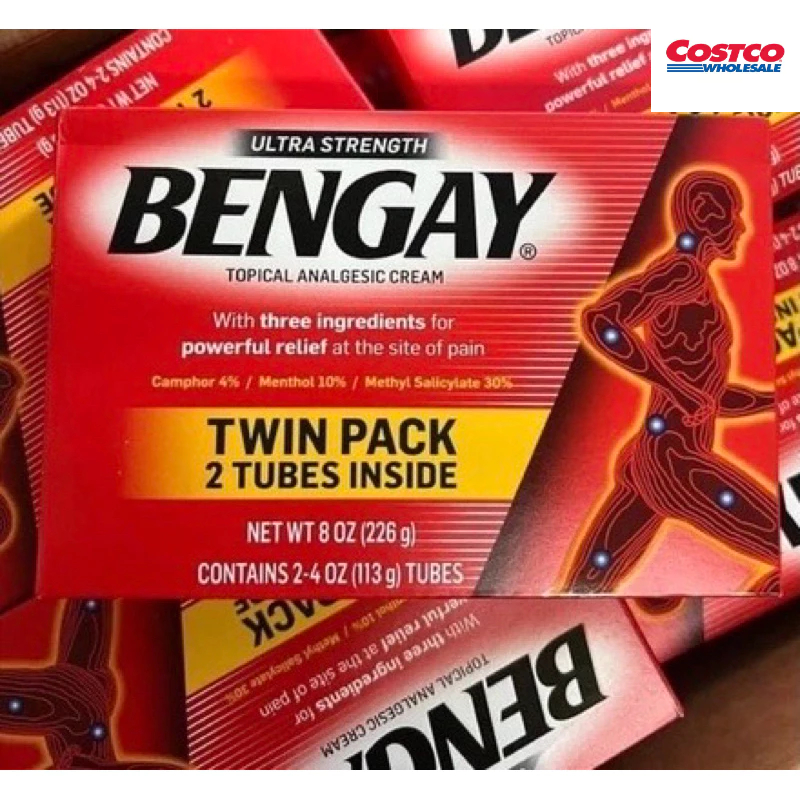 Set 2 Tuýp Kem Bôi  BENGAY Ultra Strength 113g của Mỹ
