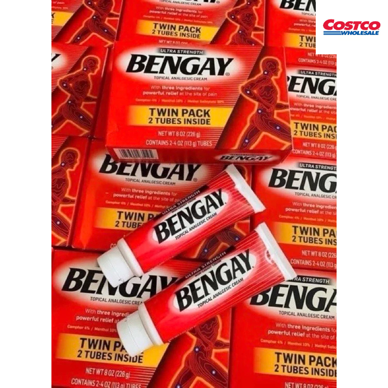 Set 2 Tuýp Kem Bôi  BENGAY Ultra Strength 113g của Mỹ