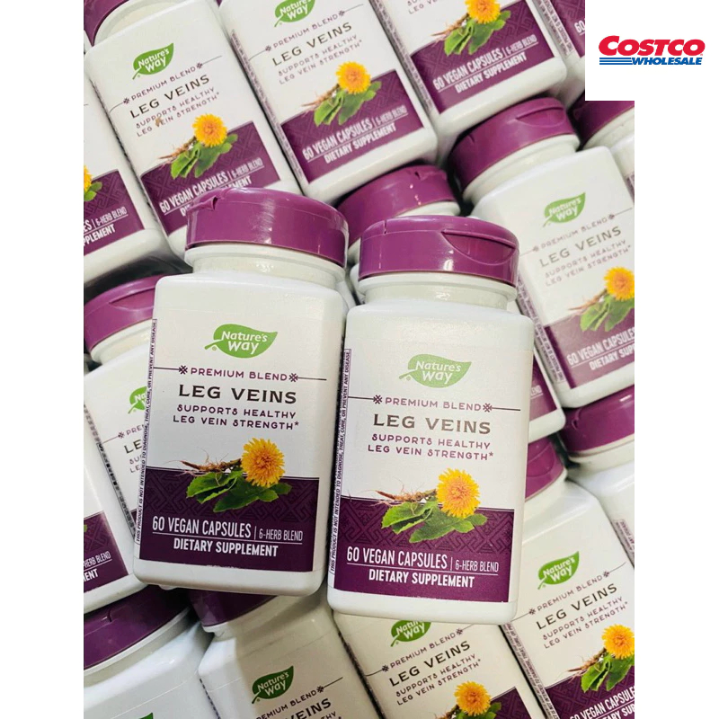 Viên giảm giãn tĩnh mạch Nature's Way Leg Veins 60 viên