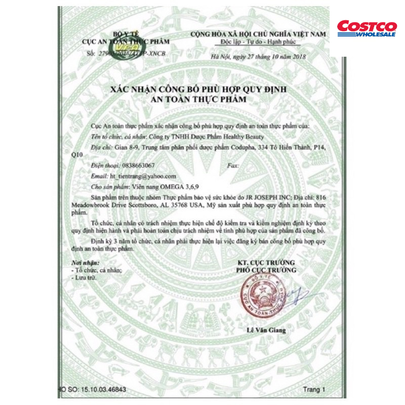 Viên uống dầu cá 369 chai 325 viên Date 2025