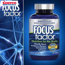 Viên uống bổ não, trí nhớ Focus Factor chai 180 viên của Mỹ Date 2025