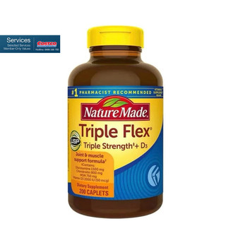 Viên uống triple flex nature made 200 viên date 2026