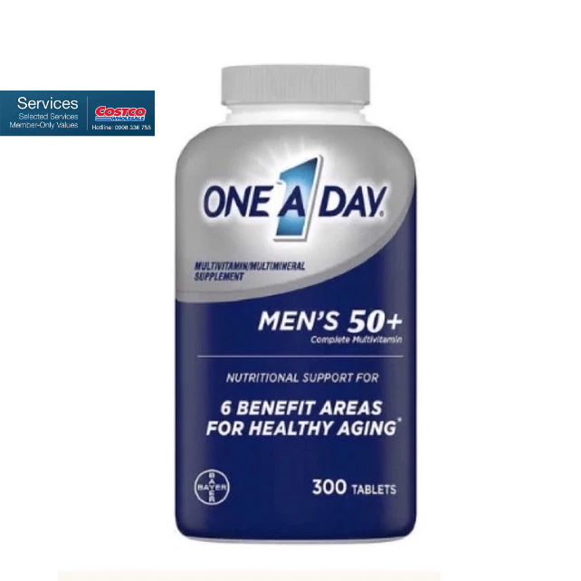 ONE A DAY 50+ MEN'S CHO NAM TRÊN 50 TUỔI CHAI 300