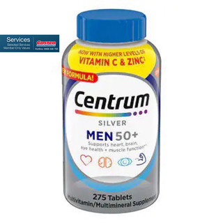 CENTRUM SILVER TRÊN 50 TUỔI CHAI 275 VIÊN DATE 2025