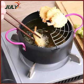Nồi chiên sâu lòng 18cm kèm vỉ gác nồi