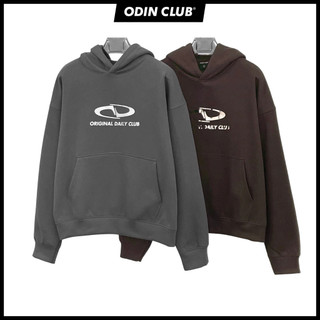 Áo Hoodie Daily ODIN CLUB, Áo nỉ có mũ form rộng nam nữ unisex, Local Brand ODIN CLUB