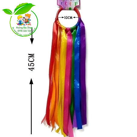 Vòng ruy băng kích thích thị giác cho trẻ sơ sinh