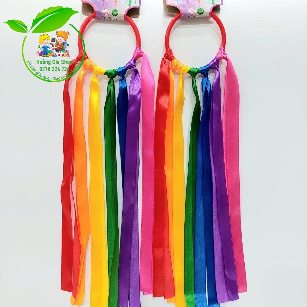 Vòng ruy băng kích thích thị giác cho trẻ sơ sinh