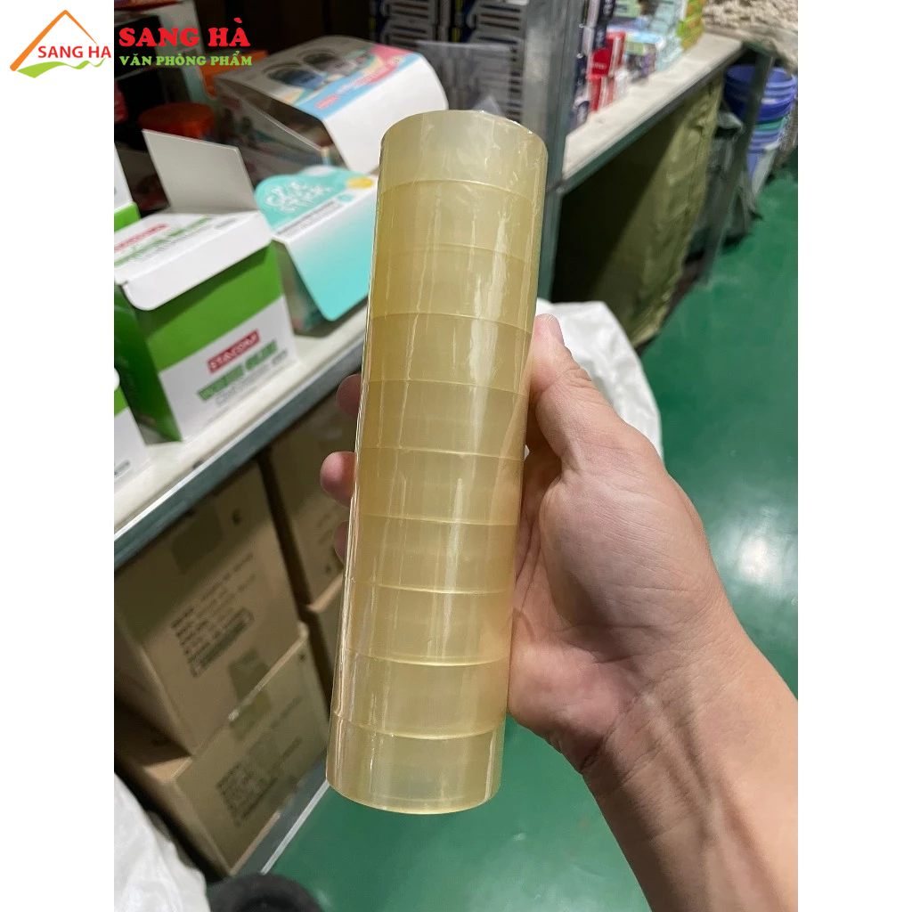 Băng keo trong văn phòng 1.8F loại dày 18m