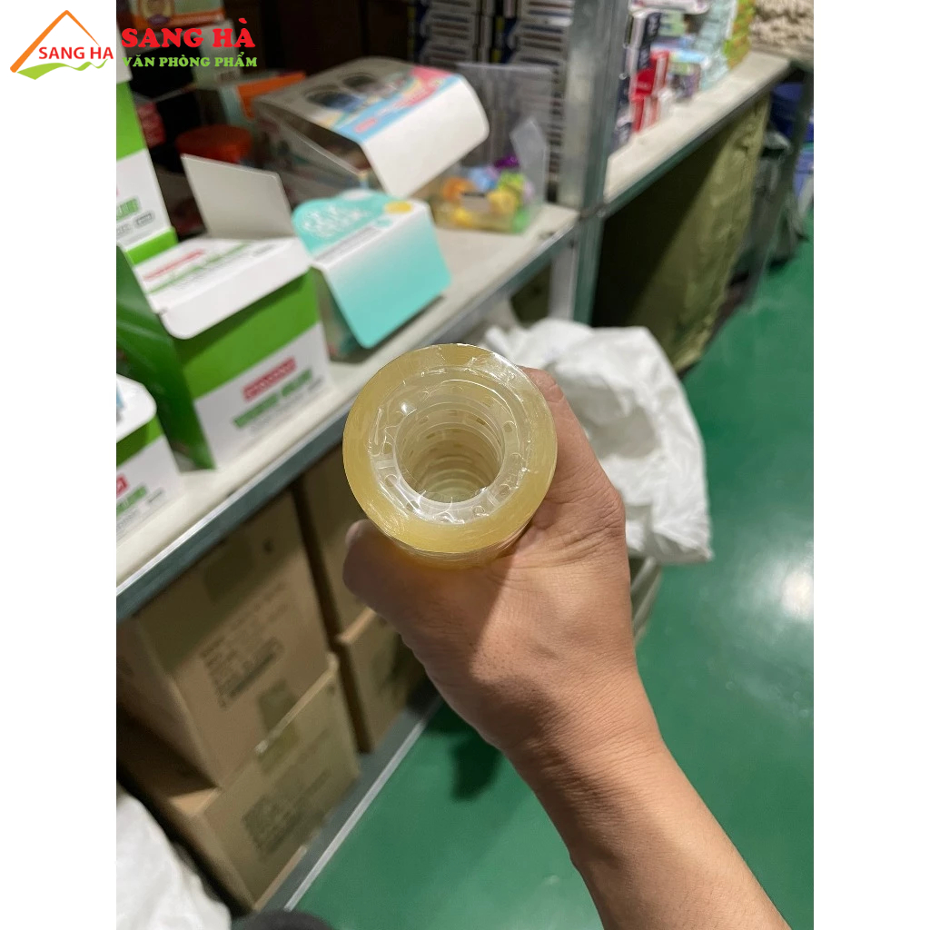 Băng keo trong văn phòng 1.8F loại dày 18m
