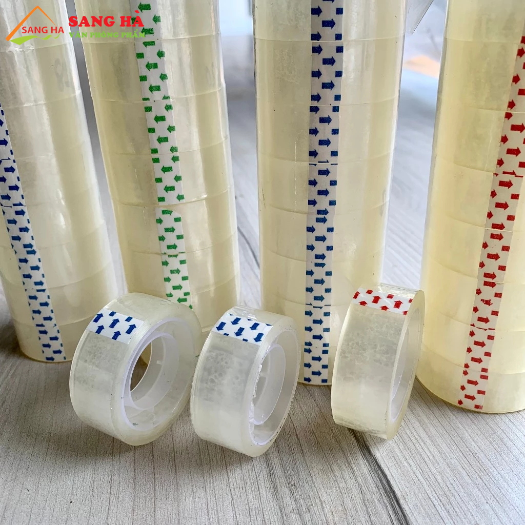 Băng keo trong văn phòng 1.8F loại dày 18m