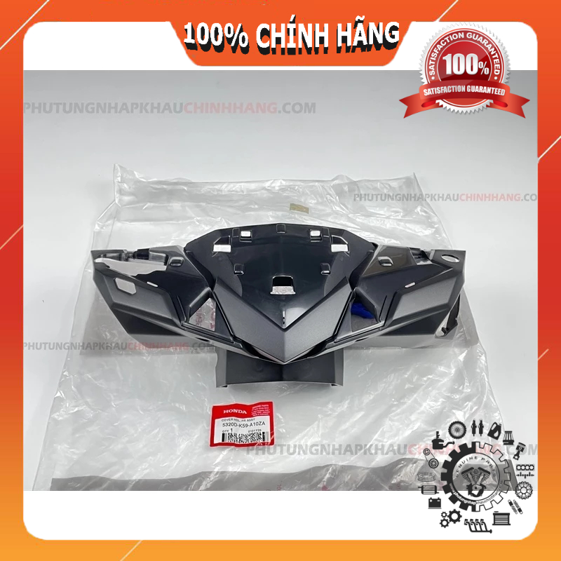 Ốp đầu VARIO, CLICK 2015 2017 chính hãng Honda, Ốp tay lái Bàn thờ 5320DK59A10ZA / 53205-K60-T00ZA