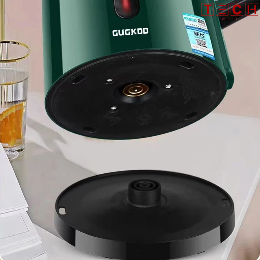 Ấm Siêu Tốc Đun Nước Dung Tích 2.5l Công Suất 1500w Bình Siêu Tốc 2 Lớp Cách Nhiệt Tự Ngắt Khi Sôi GODWELL