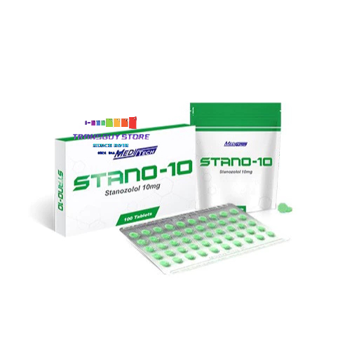 Giảm Mỡ S.T.A.N.O 10mg - MEDITECH Hộp 100 Viên  Stano -10,  ANAVAR 10mg
