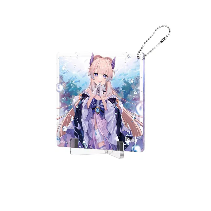 Móc Khóa Standee Lót Ly Nhân Vật Genshin Impact