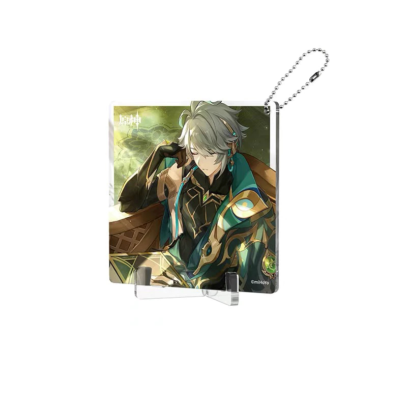 Móc Khóa Standee Lót Ly Nhân Vật Genshin Impact