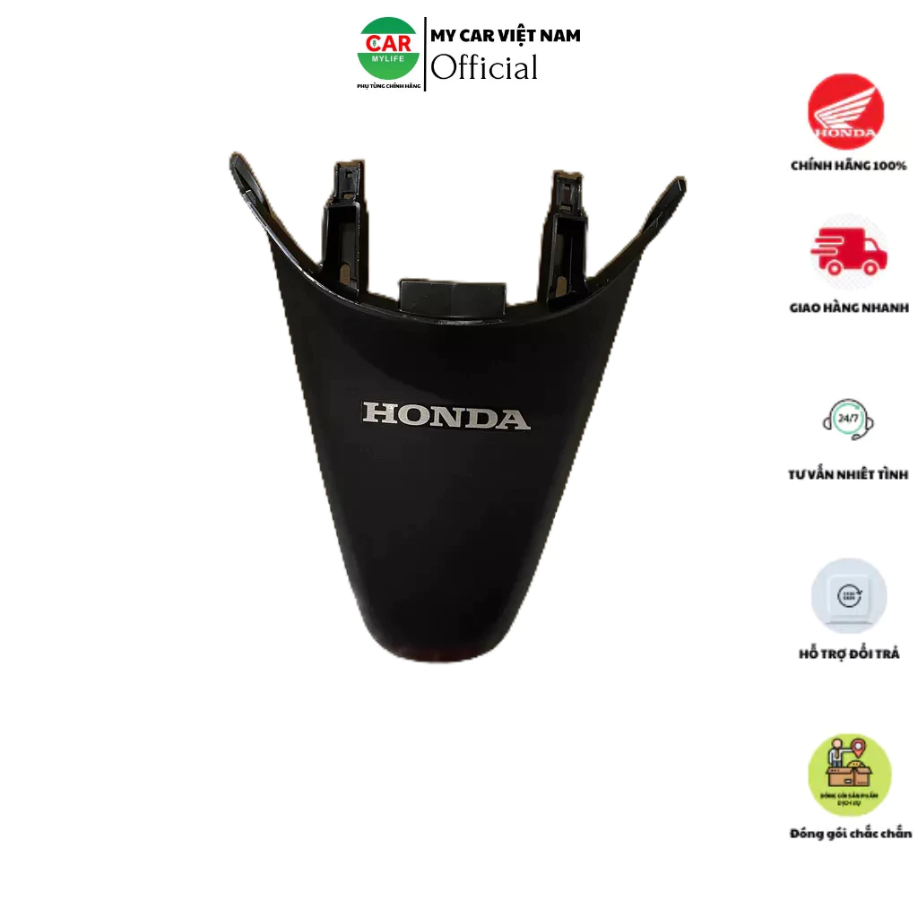 Bộ nắp đèn soi biển số HONDA SH MODE năm 2013-2015-2016-2018 màu Đen.** 80110K29900ZB