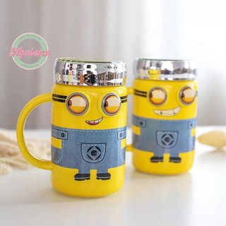 Cốc sứ giữ nhiệt minion