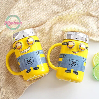 Cốc sứ giữ nhiệt minion
