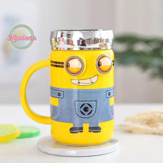 Cốc sứ giữ nhiệt minion