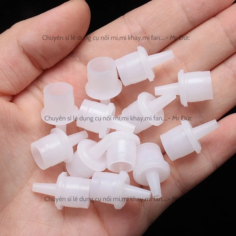 Nắp chai keo nối mi, thay thế đầu keo khi bị tắc_cây chọt nắp keo_dụng cụ nối mi_Mr Đức