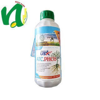Lân 2 chiều- Hiệu Atc phos 1 lít - Phòng Trừ cháy lá trên sầu riêng-nứt thân xì mủ