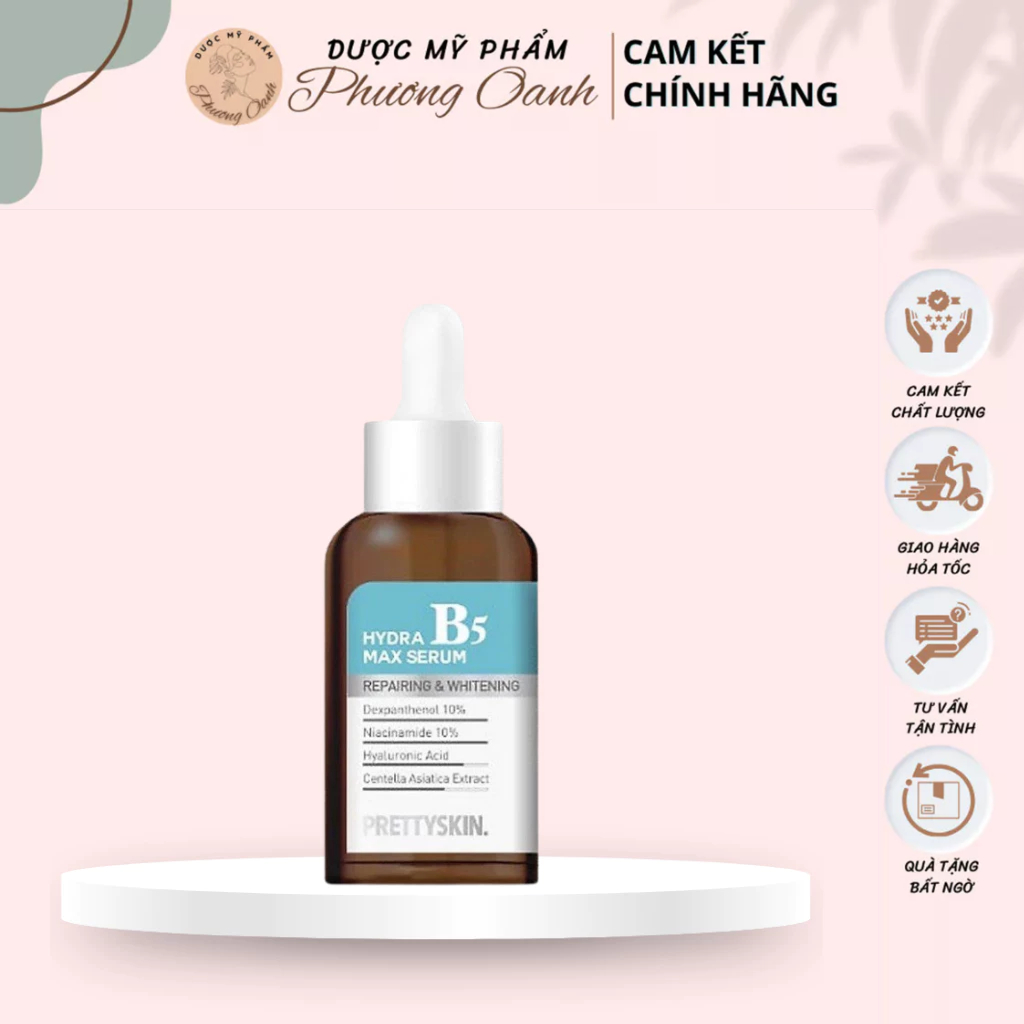 Tinh Chất Phục Hồi Da B5 Pretty Skin Hàn Quốc Cấp Ẩm, Phục Hồi Và Đều Màu Da 50ML