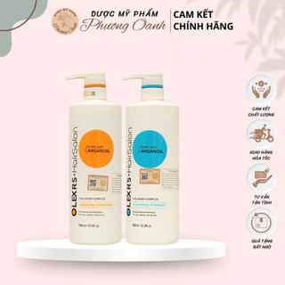 Cặp dầu gội dầu xả olexrs hair salon - cặp dầu gội xả olexrs hair salon 960ml cho tóc khô xơ hư tổn tóc gàu ngăn rụng tó