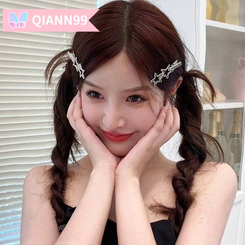 💓Qiann💓Kẹp TóC HìNh Ngôi Sao KiểU HàN QuốC 9 MàU ThờI Trang Cho Nữ