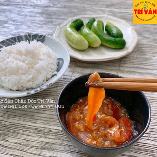 Mắm cá trèn con nhỏ mỏng ngon bà giáo khỏe 666666 hủ 500g đặc sản châu đốc trí vân - tv20