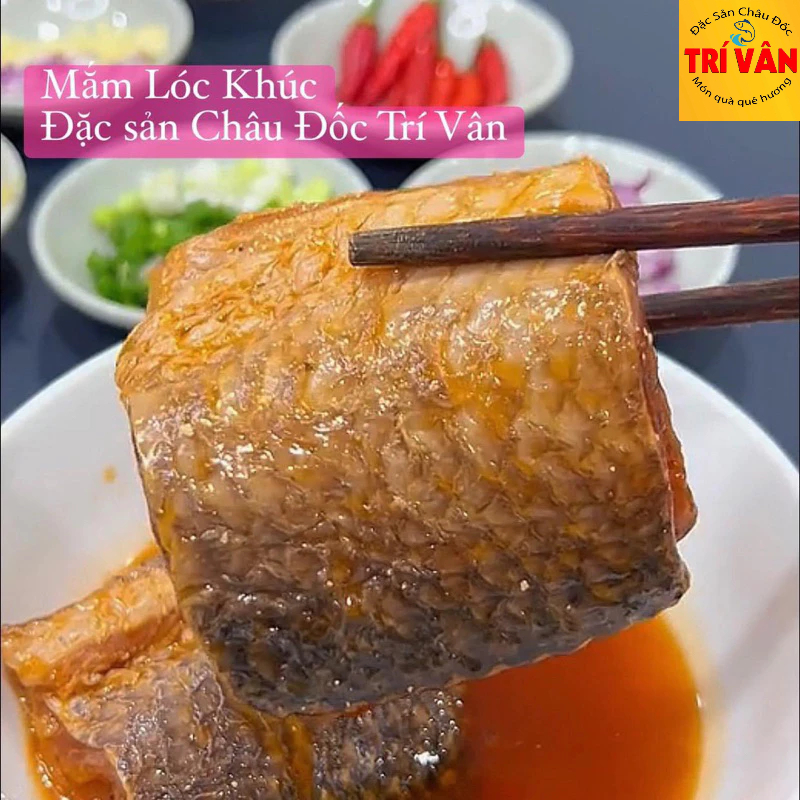 Mắm Cá Lóc Khúc Bà Giáo Khỏe 666666 Hủ 500g Đặc Sản Châu Đốc Trí Vân - TV19
