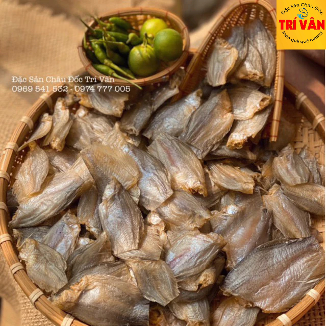 Khô Cá Sặc Đồng - Cá Sặc Bướm - 500Gr Chiên Ngon Vừa Ăn Đặc Sản Châu Đốc Trí Vân - TV58