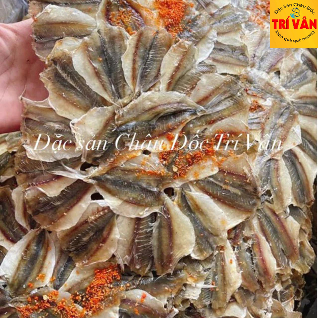 Khô Cá Chỉ Vàng Hoa Mai Đặc Biệt Thơm Ngon Dày Thịt Bịch 500gr Đặc Sản Châu Đốc Trí Vân TV 54