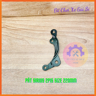 Pát trước sirius đí size đĩa 220mm xài heo 2pis đối xứng adelin/frando/bb/nissin - pad heo dầu cnc