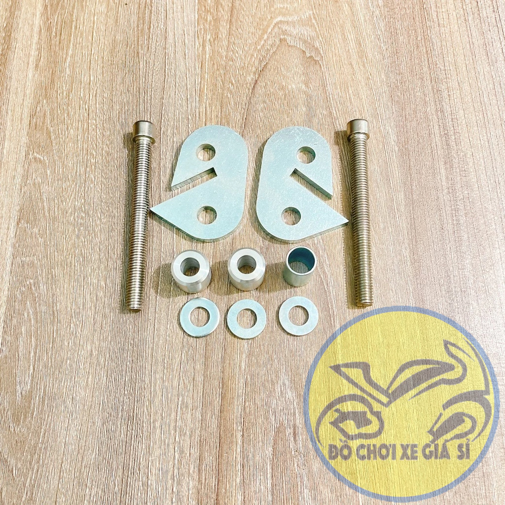 Bộ Pad Hạ Phuộc Raider Satria Fi lắp như zin . Hàng siêu chuẩn , sắc nét