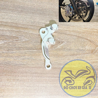 Pát trước Ex135/Sirius đĩa 260/267mm xài heo 4 Piston đối xứng Nissin Lỗ trụ 6 và 8