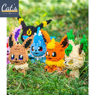 Mô hình lắp ráp pikachu, Đồ chơi lắp ráp LEGO Pokemon mini, Pikachu mini - Cat's Toys