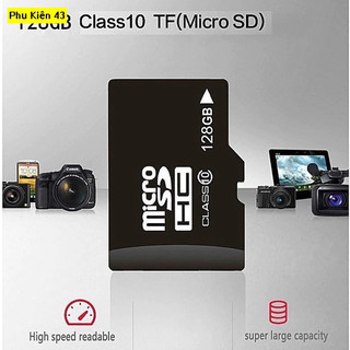 Thẻ nhớ micro sd 128g 64g 32g 16g 8g 4g 2g - tốc độ cao chuyên dụng cho camera, smartphone, loa đài - phụ kiện 43