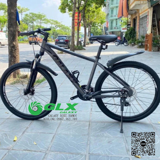 Xe đạp địa hình galaxy ml200 mẫu mới 2023 khung nhôm, đề shimano 24 tốc độ, đùi đĩa nhôm prowheel 3 cấp độ