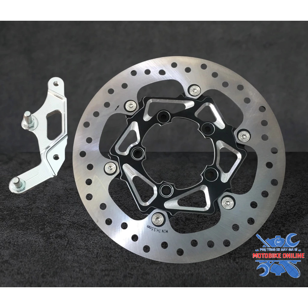 Lòng đĩa cnc 2 line Vario 5 lỗ lắp đặt mâm zin ms:525414