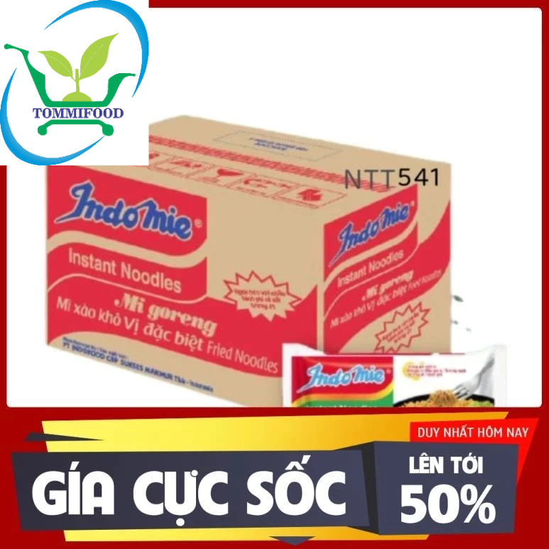 [SALE 49 THÙNG MÌ INDOMIE ] THÙNG 40 GÓI MÌ TRỘN INDOMIE
