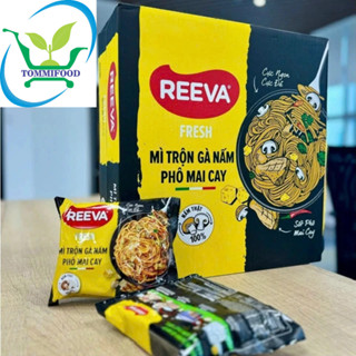 [ MÌ TRỘN REEVA ] THÙNG 30 GÓI Mì REEVA Mì Trộn Gà Nấm Phô Mai Cay Gói 85g