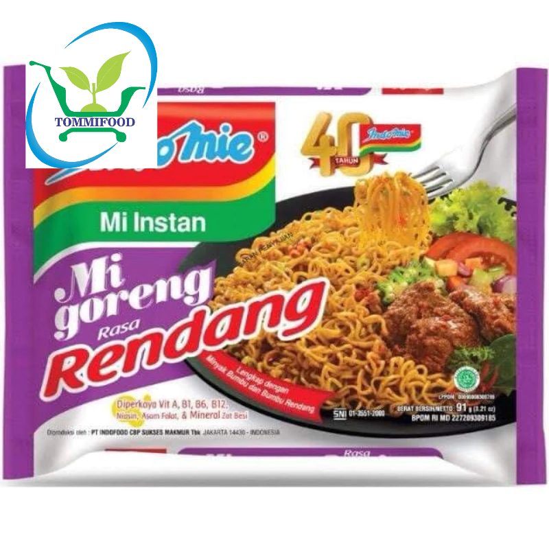 Mì xào khô / Mì Trộn Indomie Mi Goreng Ngon số 1 Thế Giới