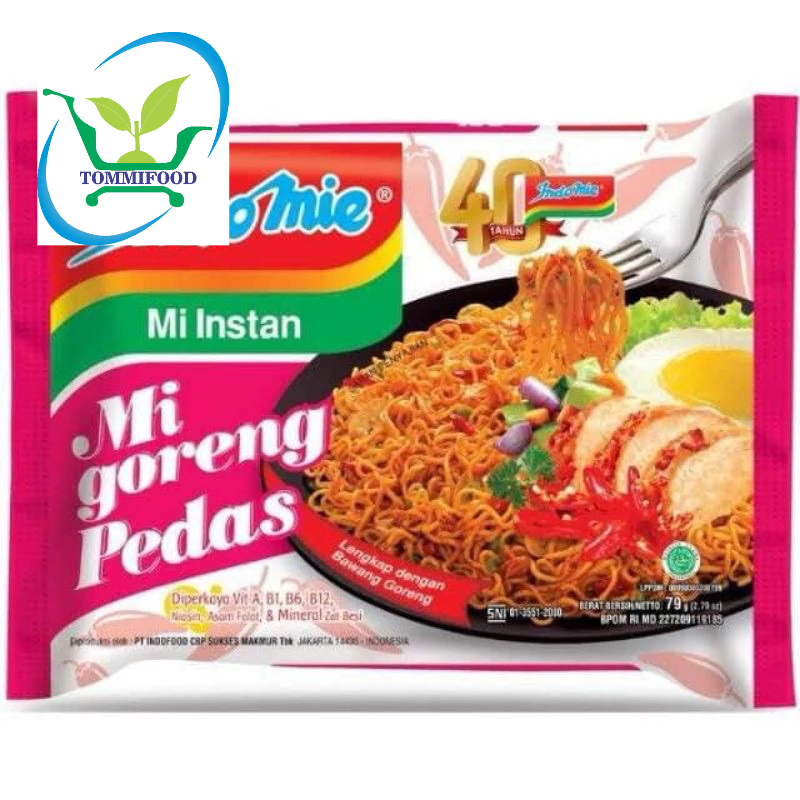 Mì xào khô / Mì Trộn Indomie Mi Goreng Ngon số 1 Thế Giới