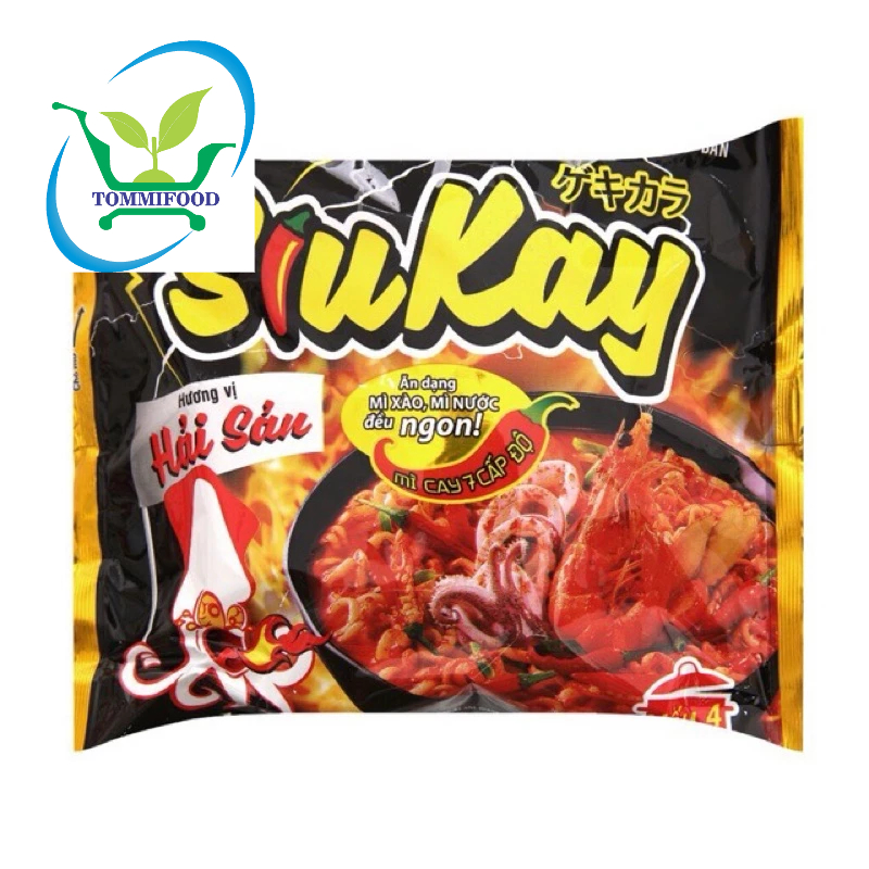 Mì SiuKay vị gà phô mai - hải sản - bò